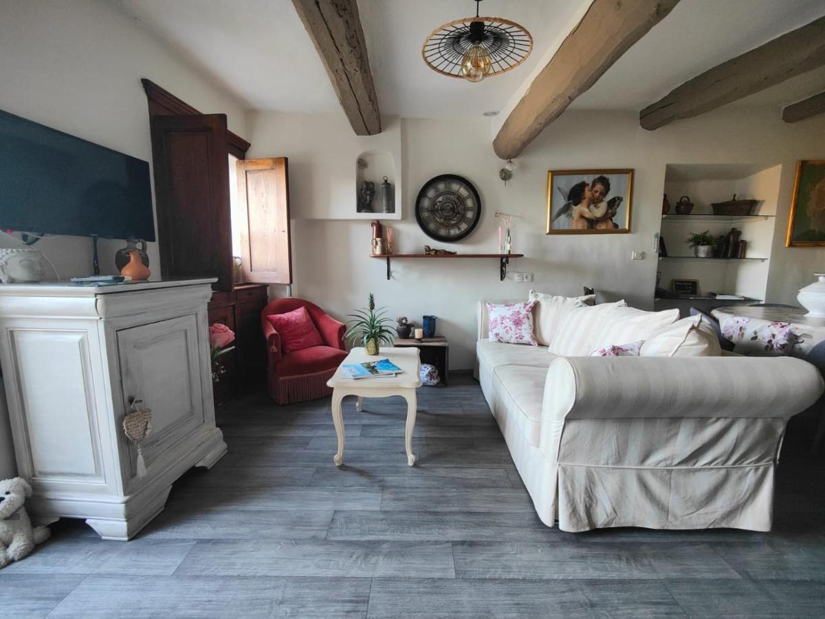 Maison Ancienne Romantique Avec Terrasse Panoramique 维逊拉洛梅尼 外观 照片
