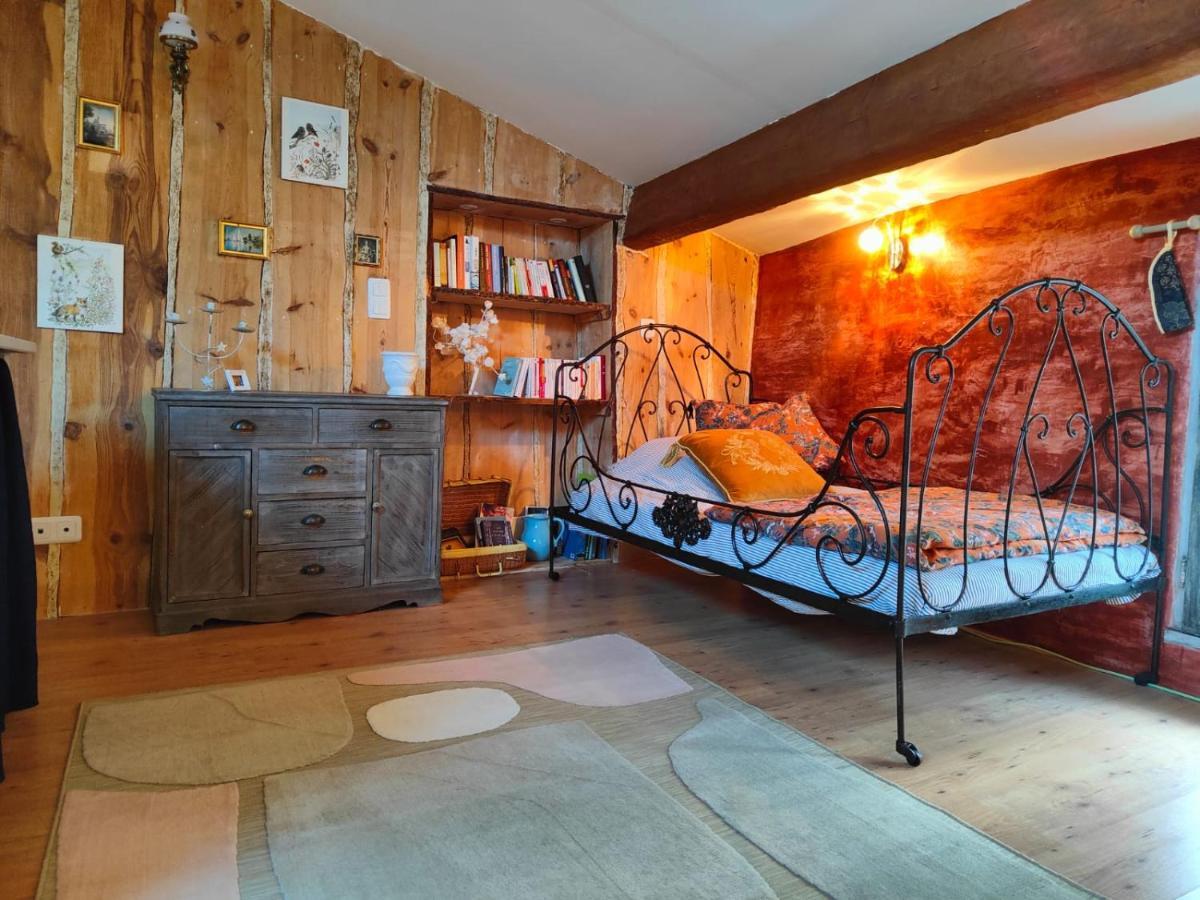 Maison Ancienne Romantique Avec Terrasse Panoramique 维逊拉洛梅尼 外观 照片